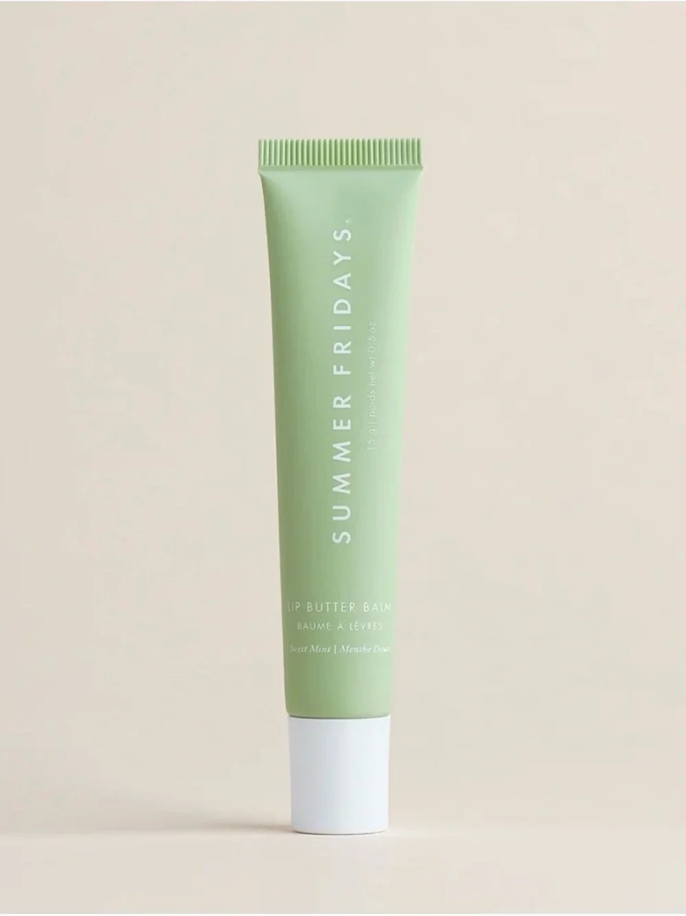Summer Fridays Lip Butter Balm - Mint Green Tube